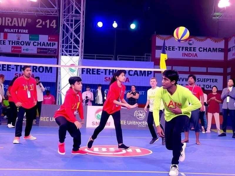 Free Throw Champ India Diwali Event